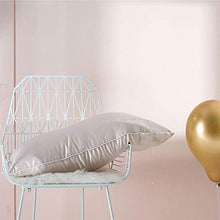 Single Pillow Tencel Skin Pillow Soft And Washable Single Pillow@Gray_48*74CM
