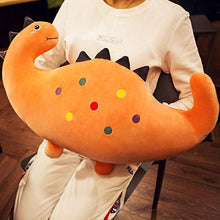 Ylight Bambole di Peluche di Dinosauro, Bambole Morbide per Dormire, Bambole con Cuscino, Regali di Compleanno per Le Vacanze, con Coperta,Giallo,150cm