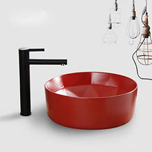 Nordic Simple Red Diamond Lavabo Lavabo da Bagno in Ceramica Lavabo Art Basin Lavabi