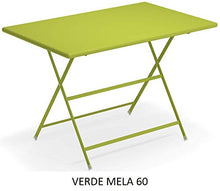 Emu Tavolo Arc en Ciel Pieghevole Rettangolare Centimetri 110 x 70 Articolo 331 Colore Verde Mela codice 60
