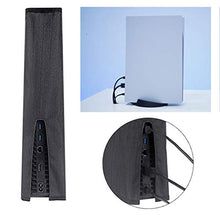 Xuebai Custodia Protettiva Morbida per Pelle Host DustProof Cover per PS5 Play-Station 5 Cover per Console Nera