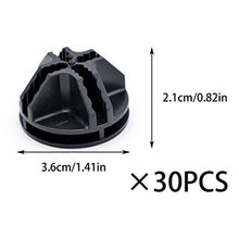 Connettore in Plastica, a Forma di Cubo, Facile da Installare E Combinare Semplice Armadio(30 pezzi)