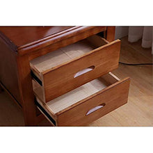 Comodino comodini moderno comodino in legno massiccio con forte capacità di cuscinetto per camera da letto, studio, ecc.