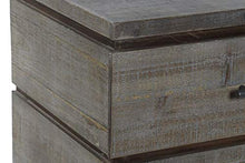 Item Como' in Legno & Metallo 121X40X75 con 6 CASSETTI