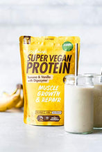 Iswari Super Vigan Protein platano-Vaniglia 350 g, Standard, Único