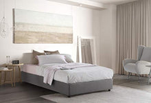 Dmora Talamo Italia Letto Contenitore, Adatto Per Materasso cm 120x190, Grigio