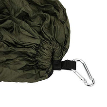 Amaca con Corda legata per Esterni, per Viaggi in Campeggio all'aperto(Army Green)