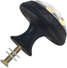 Golden Crown Royal Pattern Nero Pomelli per Porta Set di 4 Pomelli per Mobili Manopole per Cassetti Cucina Armadio Vetro