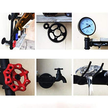 MoDi Wine Rack Retro Style Industriale Tubo di Acqua a Parete Vino Rack (L140 * W20 * H85cm)