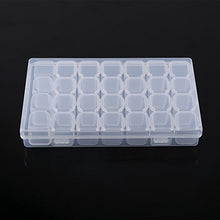 zhuolong Scatola per medicinali, plastica Trasparente 28 Slot Regolabile per Tablet Pillola per medicinali Contenitore per contenitori per Gioielli