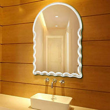 Chenbz Specchio per Il Trucco Semplice, Muro per Il Bagno Creativo Specchio da Bagno a Muro Specchio da Parete Specchio da Parete