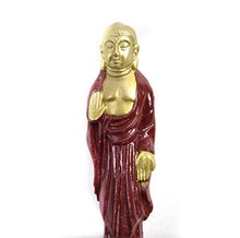 Design Ideas - Statuetta di Buddha a forma di penna 2,5 x 2,5 x 15 cm