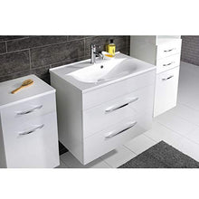 Fackelmann Set di mobili da Bagno sceno Mobiletto da Bagno/lavabo/Specchio
