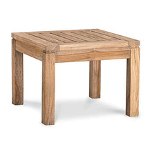 Gartentraum Sgabello da Giardino in Teak Riciclato Marrone - Stool Brun