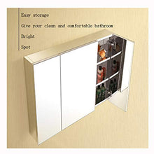 haozai Mensola da Muro O da Cassetti Scaffale Parete Design En Colore Bianco Pensile Bagno Sospeso,Specchio Contenitore Bagno,Specchio Bagno 1214