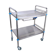 ChangDe Scaffale CHDE Salone di Bellezza per Auto da infusione con Carrello per chirurgia Medica Carrello degli Attrezzi (Size : 66 * 44 * 86cm)