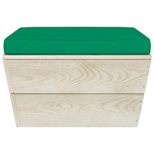 FAMIROSA Set Divani da Giardino su Pallet 5 pz con Cuscini Legno Abete-3461
