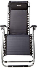 Regatta Colico Chair Camping Chairs, Polyester, Black/Sealgr, One Size