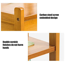 HYM Bookshelf Bookshelf con Rack Multifunzione Multifunzione in bambù con Cassetto per Cassetti per La Casa