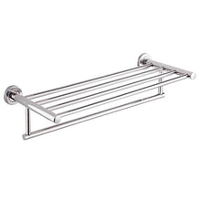 YFFSBBGSDK Towel Rack Stainless Steel Wall Mounted Bathroom Towel Rack Single Layer Rail Holder