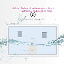 JKCKHA Specchio for Il Trucco LED Europea Retro Specchio di Bellezza Spogliatoio Bagno Specchio Veranda Dressing Table Specchio Decorazioni per la casa