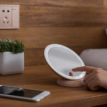 VSander specchi Luci Creative Che Portano i magneti Specchio di Trucco Rosa 1200mAh di Rotazione di 360 Gradi