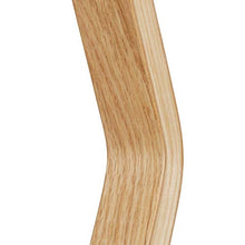 Relaxdays Servomuto, per Abiti & Pantaloni, Mix Metallo & Legno, Camera, Omino Attaccapanni 107x48x20cm, Bianco/Naturale