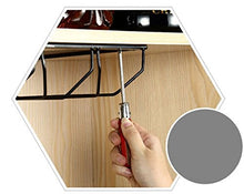 GJSN Portabici per Vino, Sospensione Bianca 5 per la Maior Parte Degli Occhiali Cornice in Acciaio Verniciato,30 * 22.5 Cm,30 * 22.5 Cm.