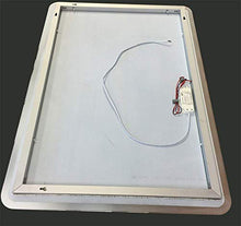 Lux-aqua - Specchio da bagno a LED, 70 x 50 cm, M1575, 70 x 50 x 3 cm