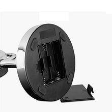 MGEU Specchi per Trucco,in Piedi 6 Pollici A LED A Doppia Faccia Desktop 1X, Ingrandimento Hotel 3X con Batteria Specchietti da Tavolo A Specchio Rotante USB Vanity