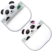Amosfun Visiera Protettiva per Bambini Visiera Scudo Trasparente Visiera per Antipolvere (Trasparente) 2 Pezzi