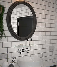 axentia 282101 Mensola da Parete per Bagno, Argento, 35x0.5x26 cm