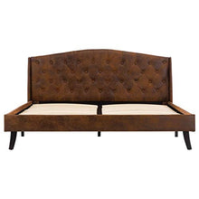 SKM Giroletto Marrone in Similpelle Scamosciata 140 x 200 cm