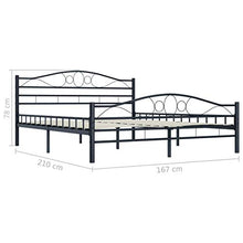 SKM Giroletto Nero in Acciaio 160x200 cm (22.59kg)