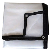 HZWLF Tessuto per Protezione Solare Ispessito in plastica Trasparente per Tende da Pavimento in Tela Cerata da Pavimento, 120G / M2