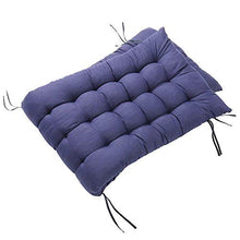 CHHD Cuscini per lettini Prendisole Cuscino per Chaise Longue Cuscini per sedie da Patio Materasso per Esterni per Viaggi Vacanze Giardino Interno Esterno (Solo Cuscino) (Blu Navy, 48 x
