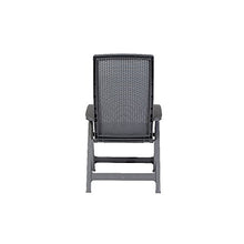 Jardin Montreal - Sedia Pieghevole, Colore: Grigio Antracite
