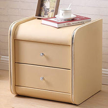ZhuFengshop Comodino Comodino in Pelle Comodino con Armadio Contenitore - 45 X 42 X 48 Cm Comodino Side Table