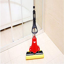 SSAYY Spray Mop Mop per Uso Domestico/Colla PVA di Alta qualità Testa per Mop in Cotone/Quattro Lati Stringono Il Design dell'Acqua/Ingegneria Plastica ABS
