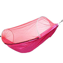 HO-TBO - amaca da campeggio per 2 persone, anti-zanzara, da appendere, pieghevole, portatile, durevole