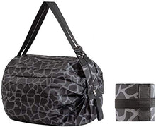 ZMHS - Borsa da viaggio pieghevole con una spalla, portatile, riutilizzabile, con chiusura a cerniera C