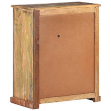 vidaXL Credenza Decorata con Buddha 60x35x75 cm in Legno di Recupero