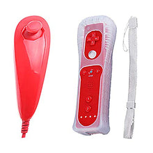 Maniglia di Gioco Wireless Telecomando, Telecomando e Controller Nunchuck Maniglia di Gioco Wireless Controller Nunchuck remoto Compatibile per Nintendofor Nintendo Wii
