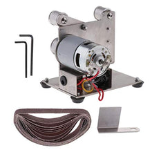 HomeDecTime Levigatrice per Lucidatura A Set di Mini Levigatrici A Nastro Elettrico Multifunzione DIY - Tipo 15mm, Come descritto