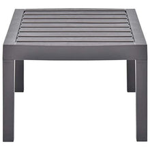 E E-NICES Tavolo da Salotto per Giardino Moca 78x55x38 cm in Plastica