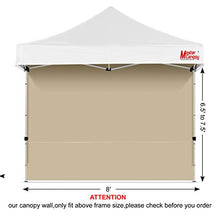 MASTERCANOPY - Tenda a baldacchino istantanea, per baldacchino da 8 x 20 cm, colore: beige