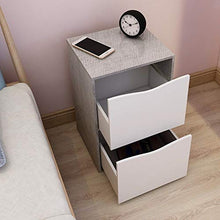 Comodino Comodino Locker Governo di immagazzinaggio Pastorale Moderna Tavolino Telefono Side Table Multifunzionale Creativo Vibrazione di Comodino con La Presidenza Arredamento Moderno