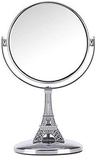 LBWARMB Trucco Specchio con luci 3" Mini Trucco dello Specchio da Terra Makeup Mirror x5 Trucco Ingrandimento Desktop Mirror Specchio da rasatura for Bagno e Camera