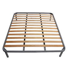 SomnusSana Rete a doghe in legno per Letto cm 140x200 cm 4 Piedi H35 in ferro Francese