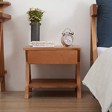 Comodino in Legno, con Cassettiera, Comodino, per Camera da Letto/Soggiorno/Corridoio